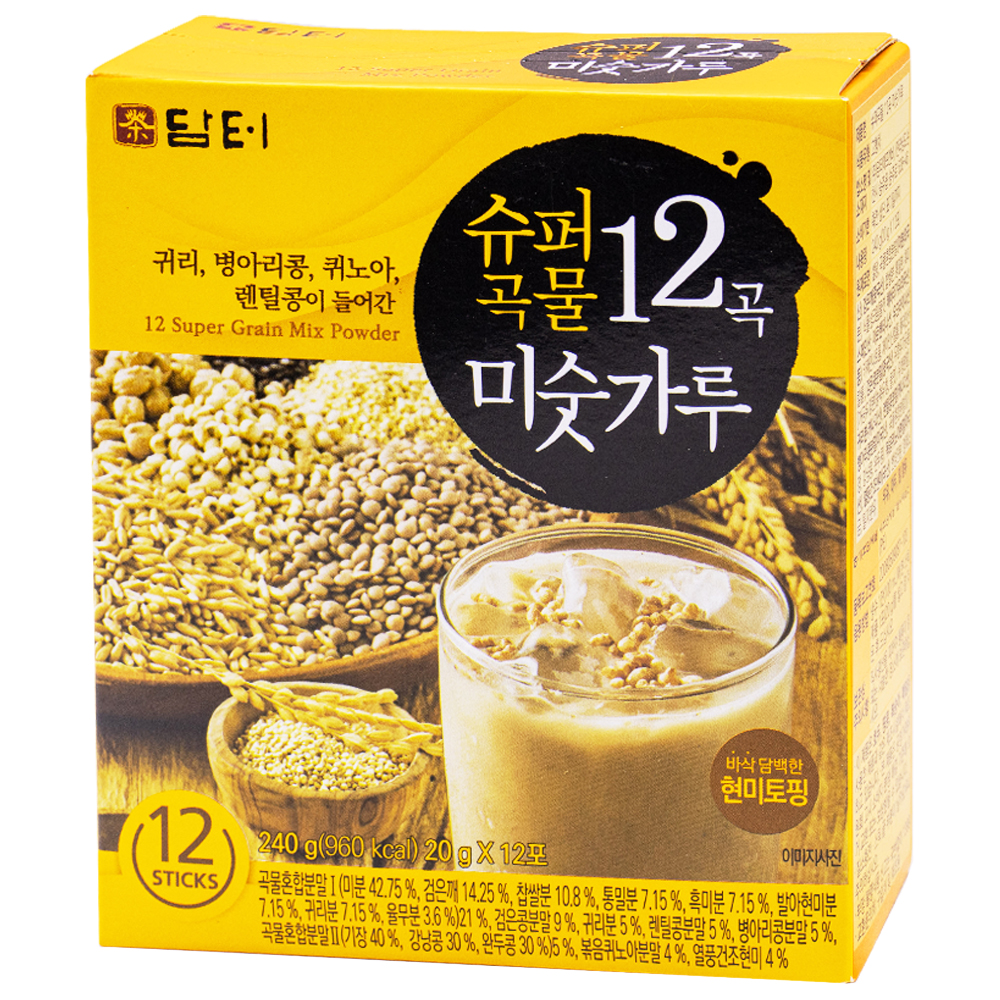 담터 슈퍼곡물 12곡 미숫가루 20g