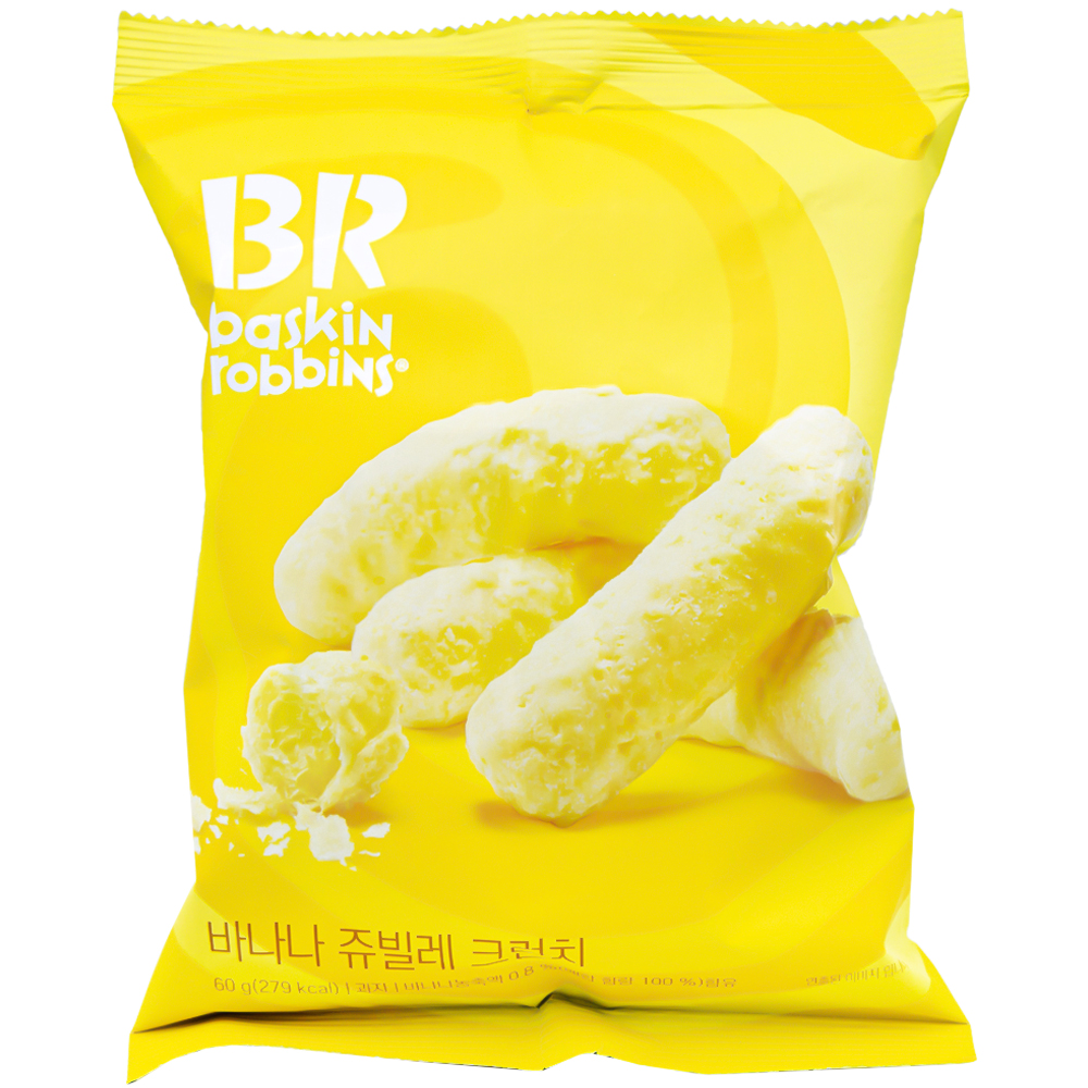 배스킨라빈스 바나나 쥬빌레 크런치 60g