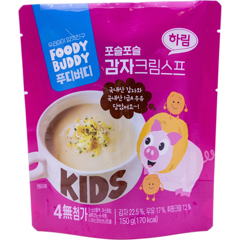 하림 푸디버디 감자 크림스프 150g