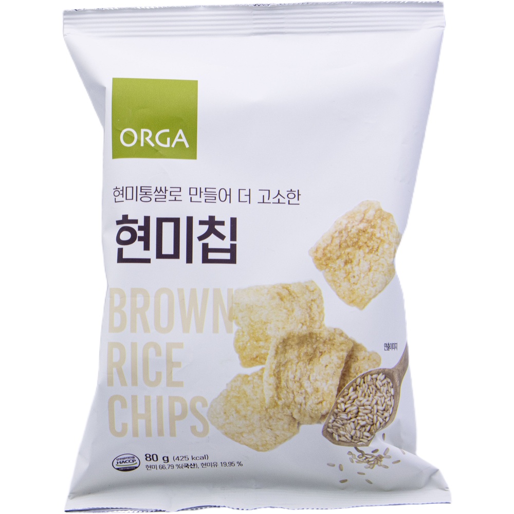 풀무원 올가 현미칩 80g