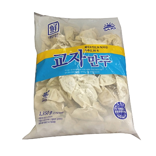 사조 대림선 교자만두 1350g