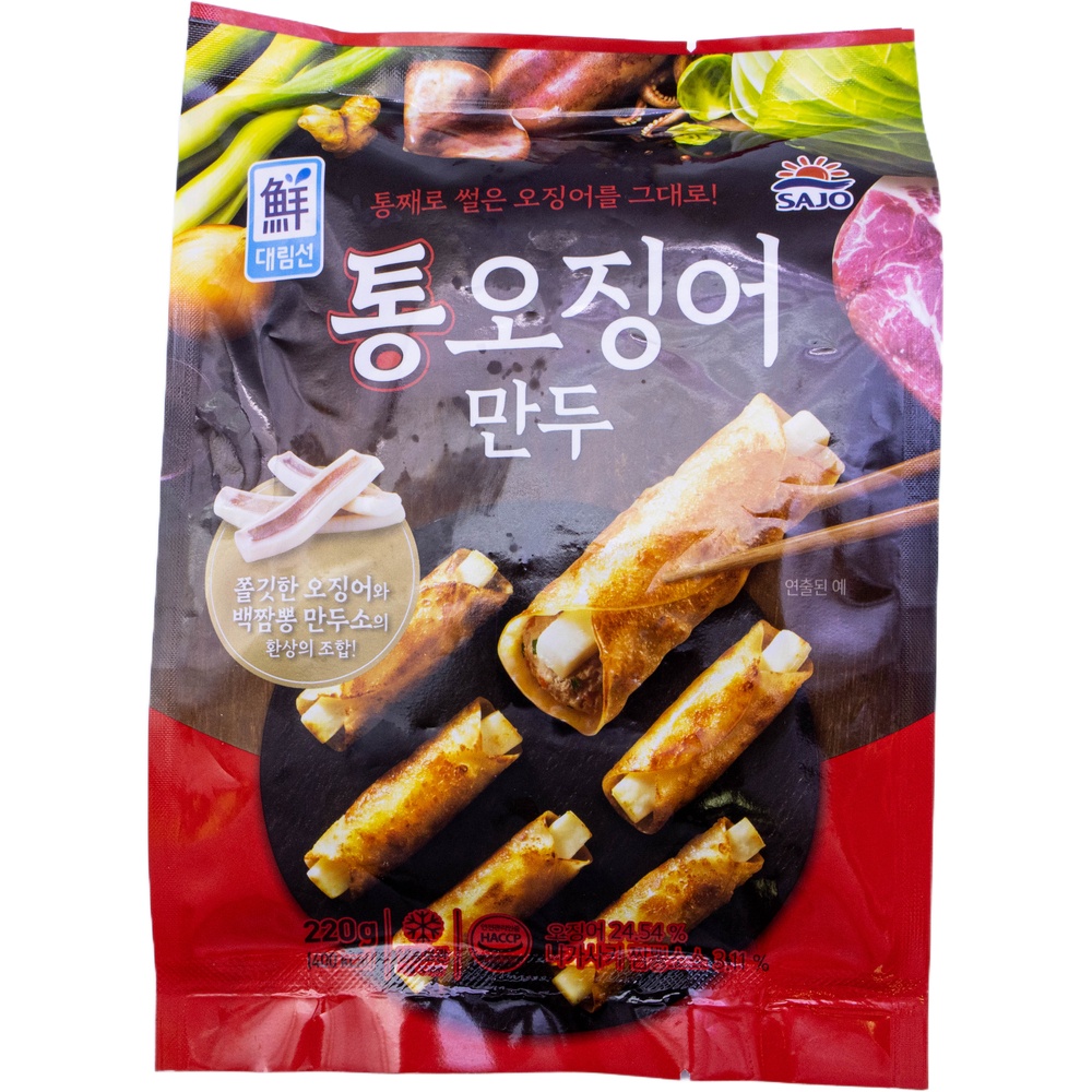 사조 대림선 통 오징어 만두 220g