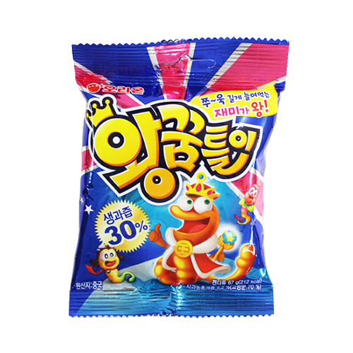 오리온 왕꿈틀이 67g
