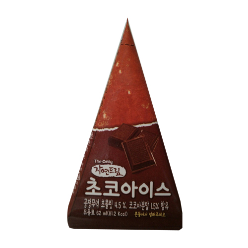 해피푸르츠 자연드림 초코아이스 62ml