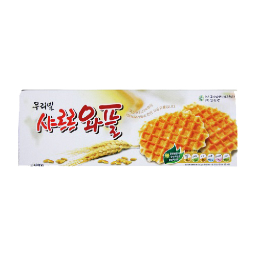 우리밀 샤르르와플 80g