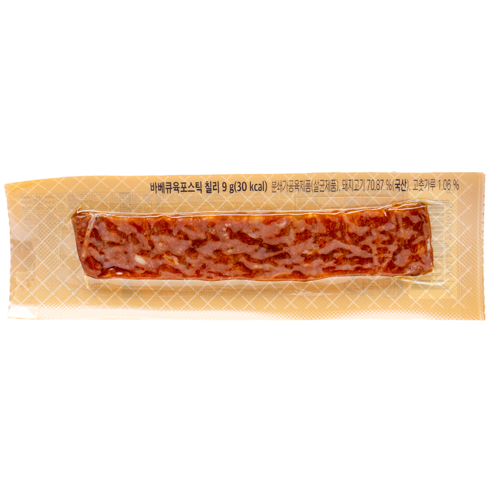 항진축산 바베큐육포스틱 칠리 9g