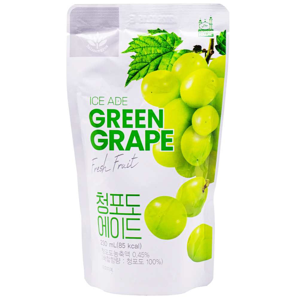 밸런스그로우 청포도에이드 230mL