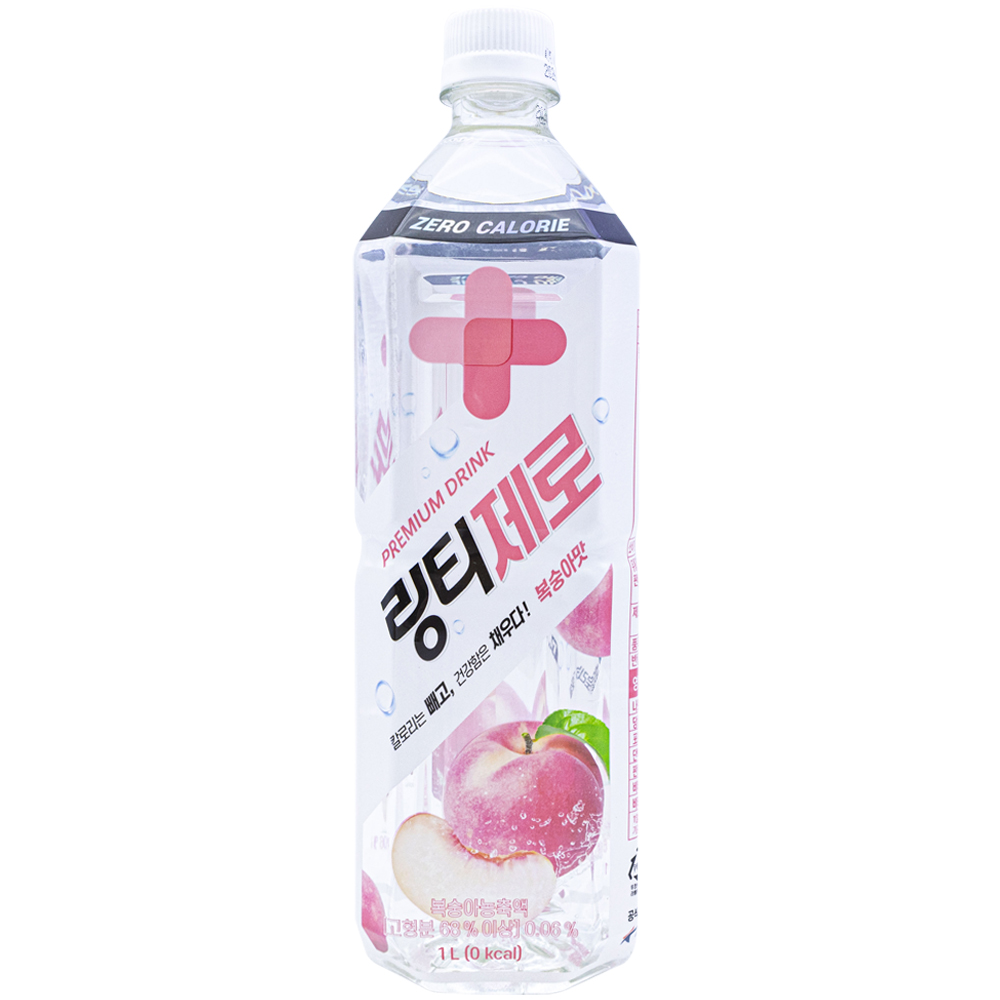 링티 링티제로 복숭아맛 1L