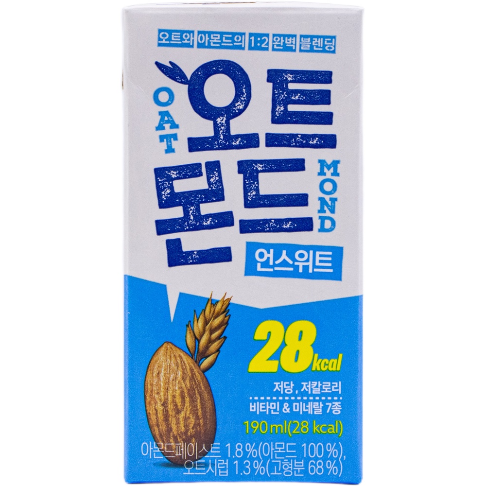 롯데 오트몬드 언스위트 190mL