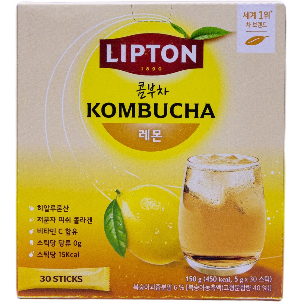 립톤 콤부차 레몬 5g