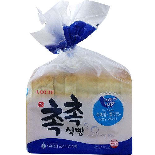 롯데 촉촉식빵 420g