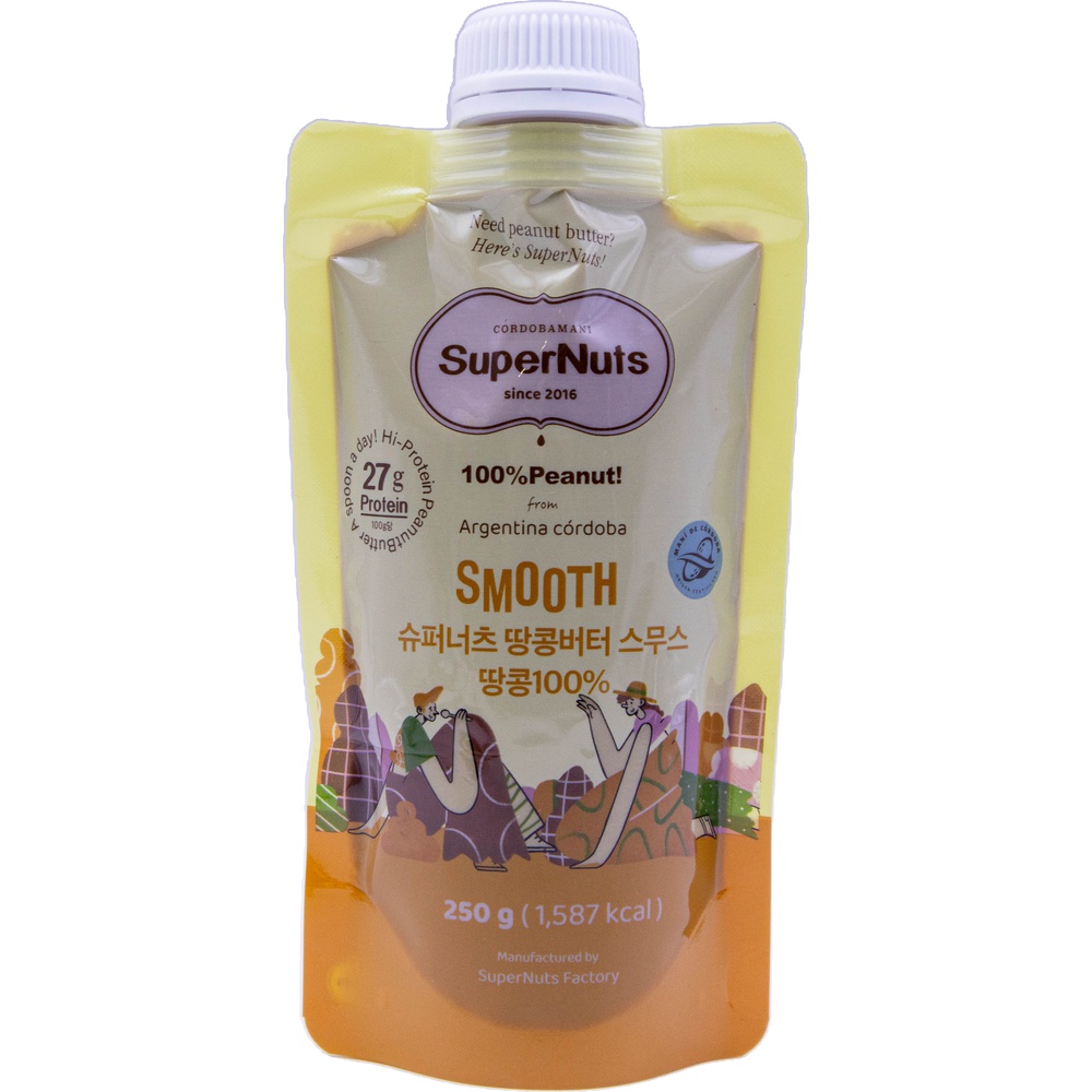 슈퍼너츠 땅콩버터 스무스 250g