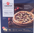 서울우유 서울피자관 차돌불고기피자 390g