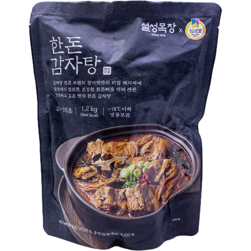 설성목장 한돈 감자탕 1.2kg