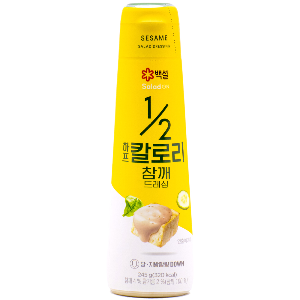 CJ 백설 하프칼로리 참깨드레싱 245g