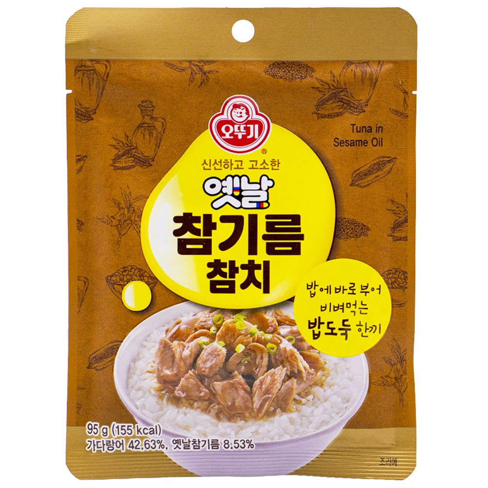 오뚜기 옛날 참기름 참치 95g