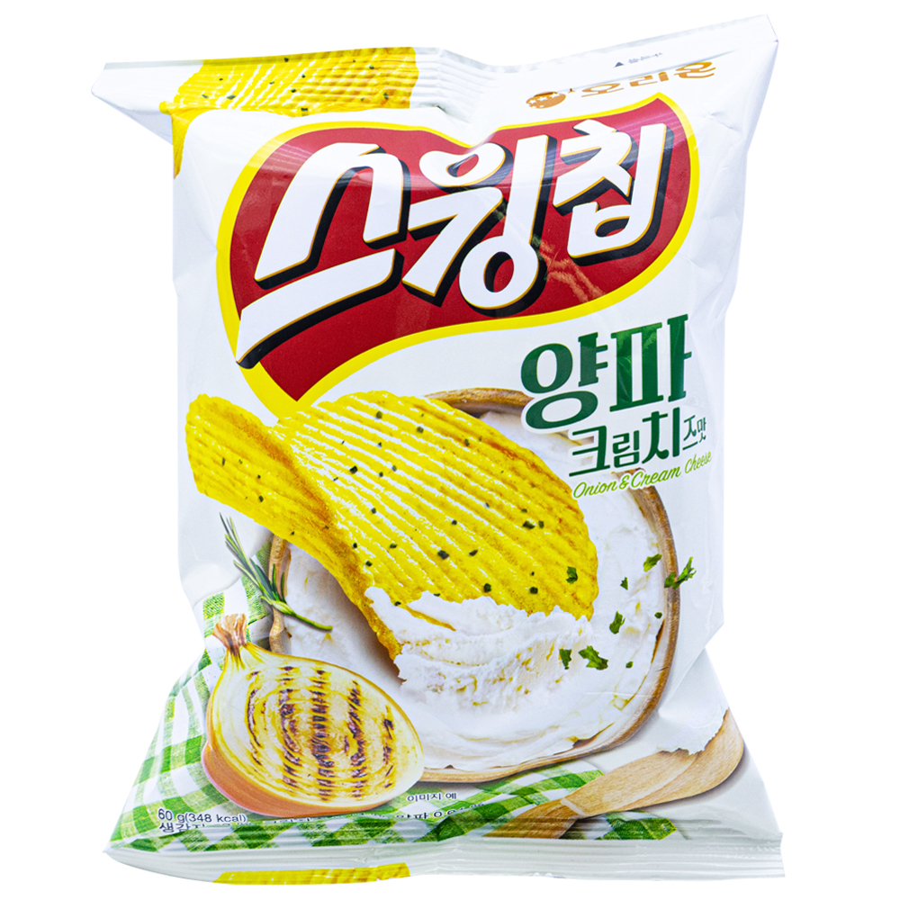 오리온 스윙칩 양파크림치즈맛 60g