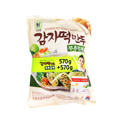 사조 대림선 감자떡만두 부추잡채 500g
