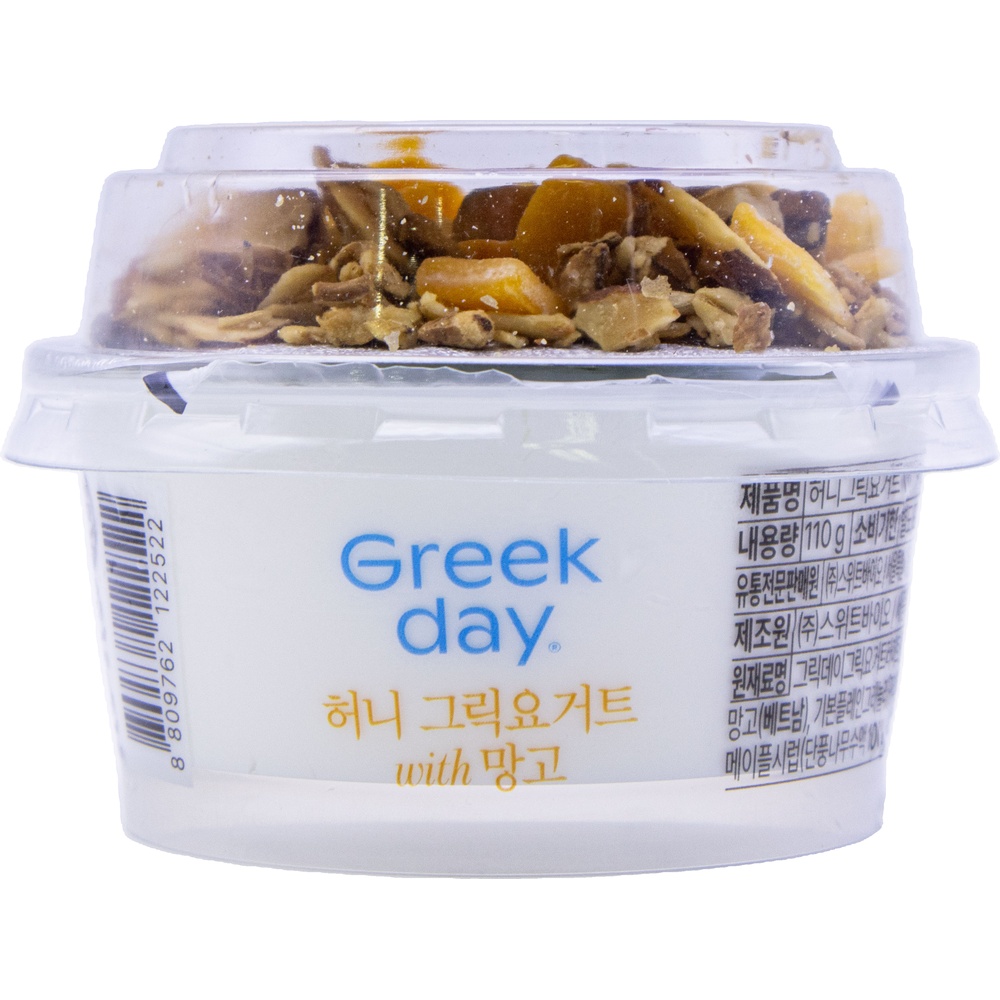스위트바이오 그릭데이 허니그릭요거트 망고 110g