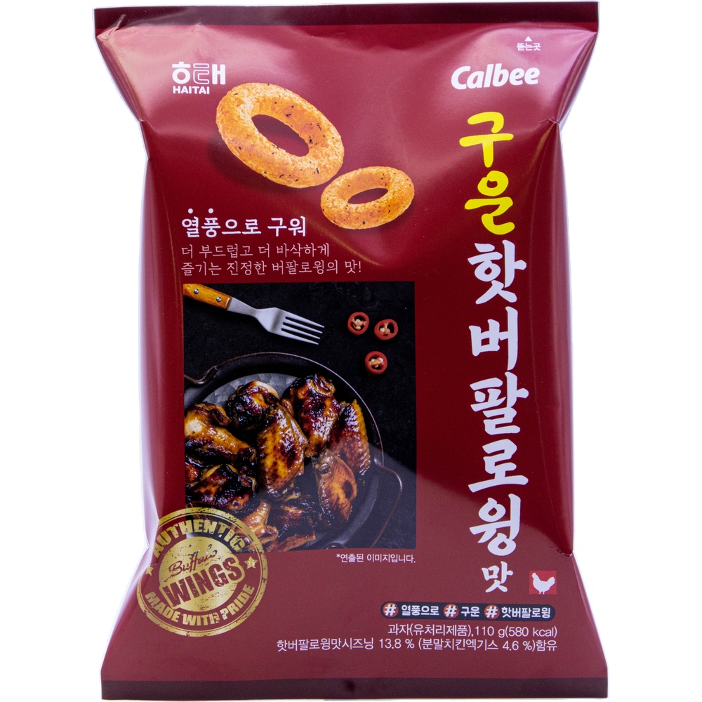 해태 칼비 구운 핫버팔로윙맛 110g