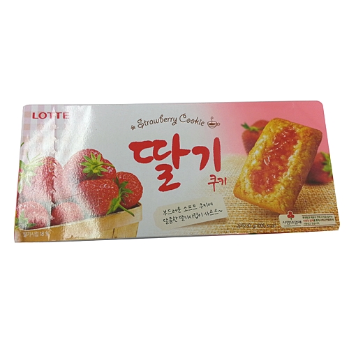 롯데 딸기쿠키 230g