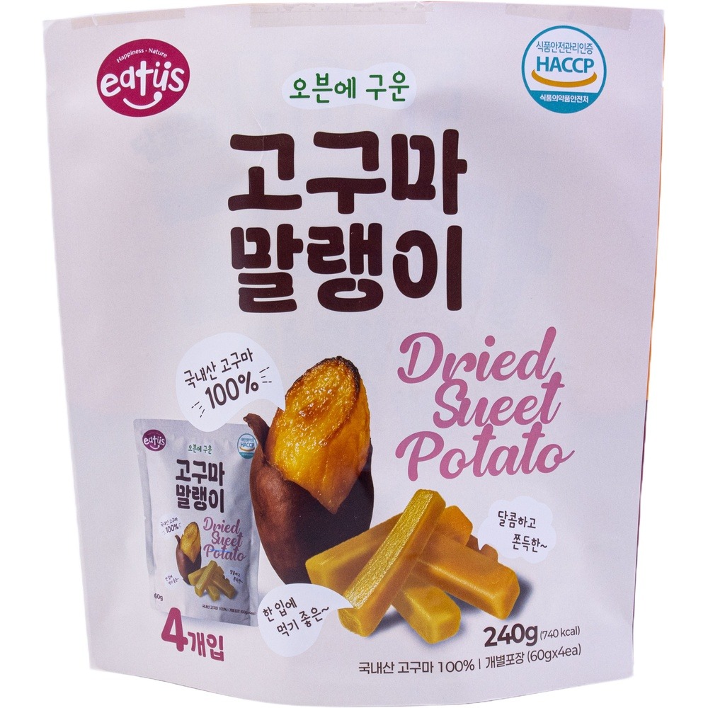 이더스 오븐에 구운 고구마 말랭이 60g