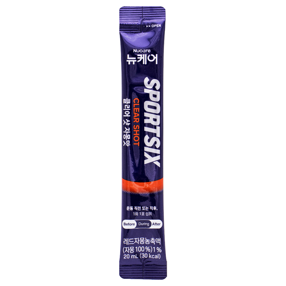 대상웰라이프 뉴케어 스포식스 클리어 샷 자몽맛 20mL