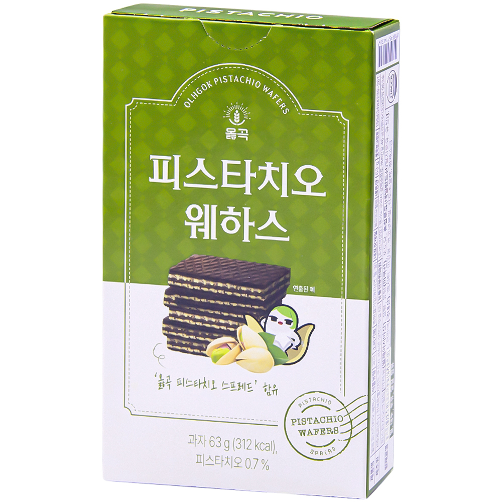 옳곡 피스타치오 웨하스 31g