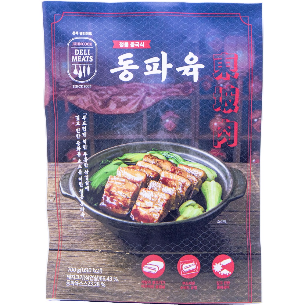 에쓰푸드 존쿡델리미트 동파육 700g