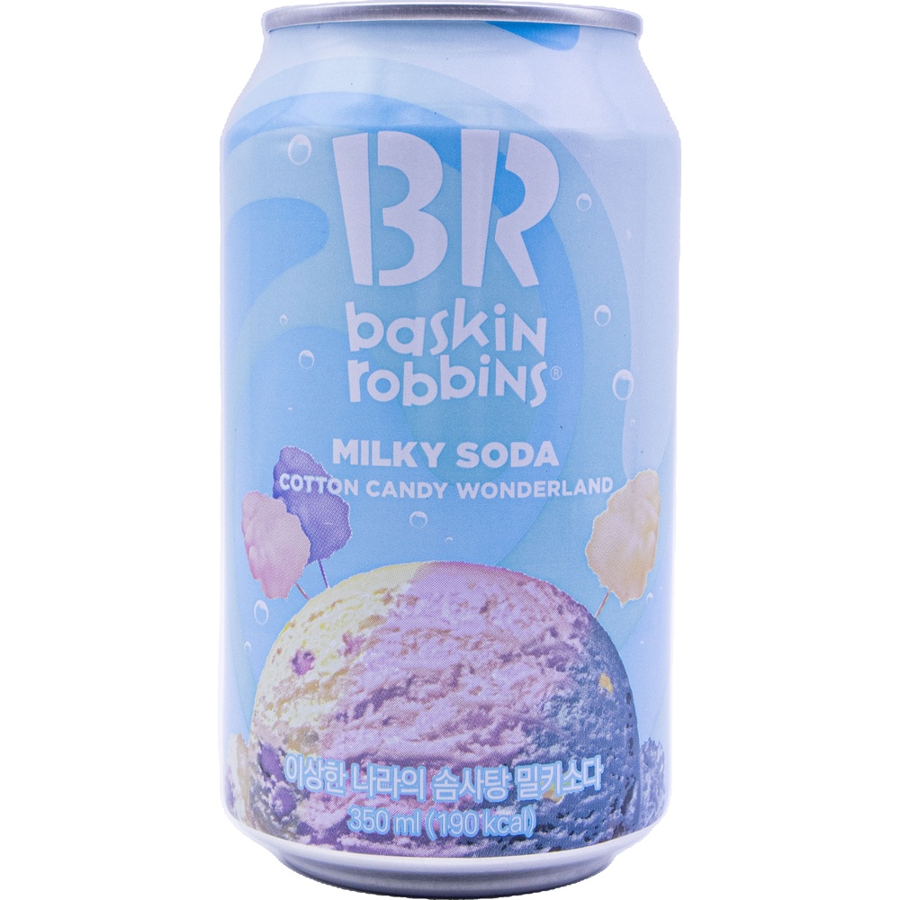 배스킨라빈스 이상한 나라의 솜사탕 밀키소다 350mL