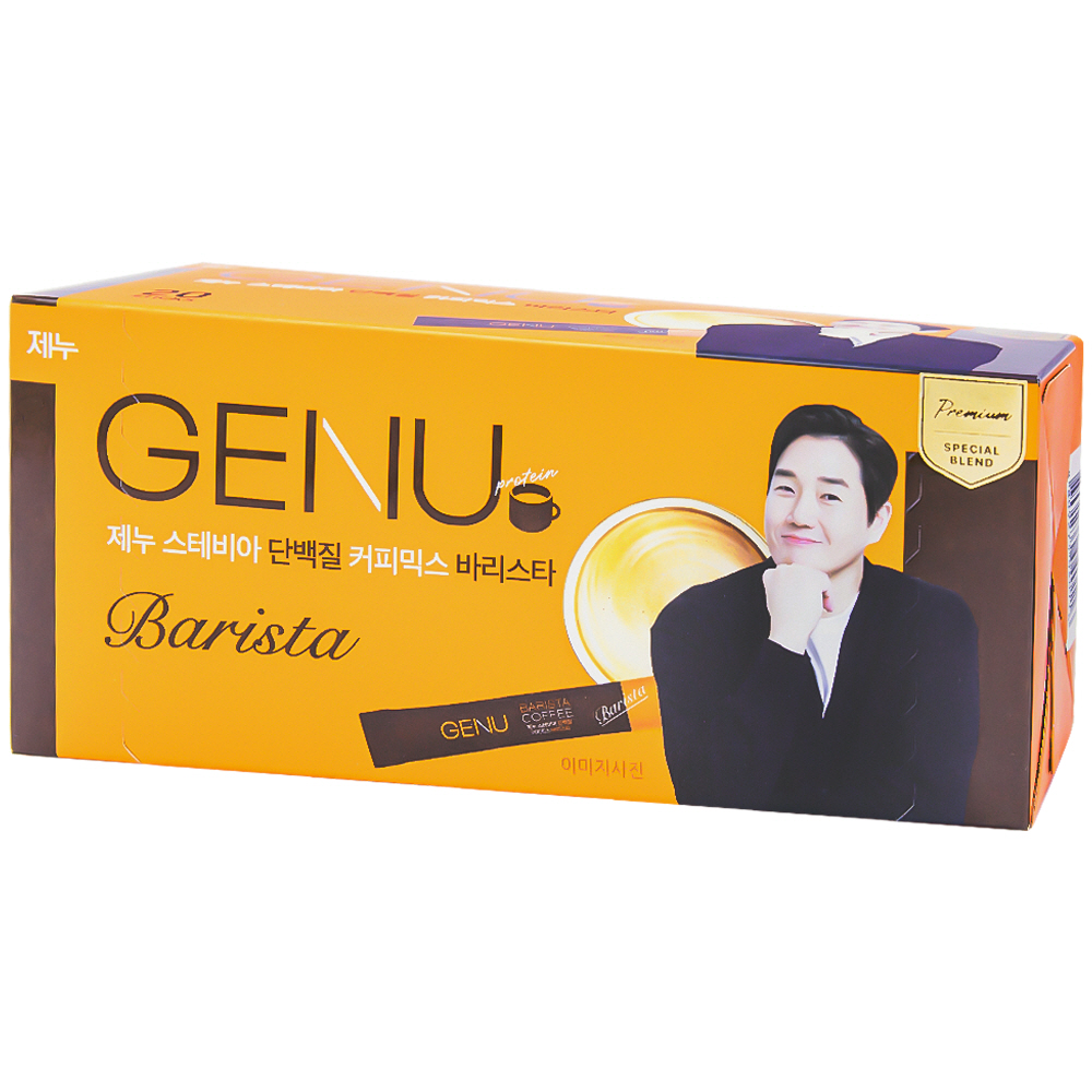 제누 스테비아 단백질 커피믹스 바리스타 9.8g