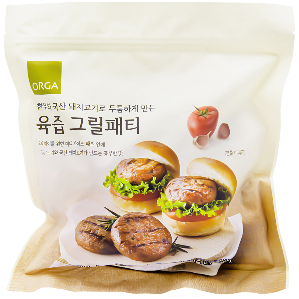 풀무원 올가 육즙 그릴패티 400g