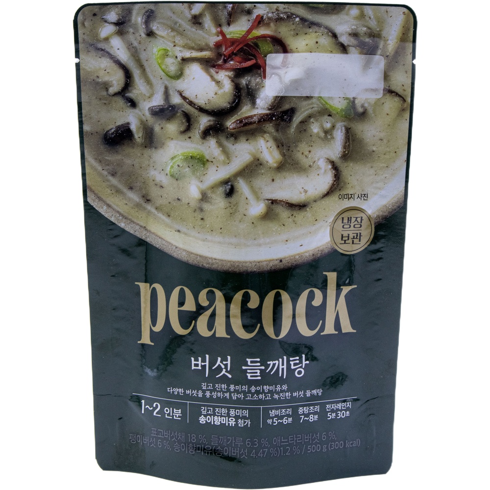 이마트 피코크 버섯 들깨탕 500g