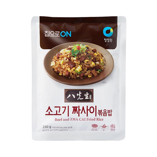 대상 청정원 팔선생 소고기짜사이볶음밥 230g