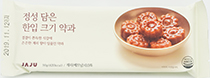 자주 정성담은한입크기약과 90g