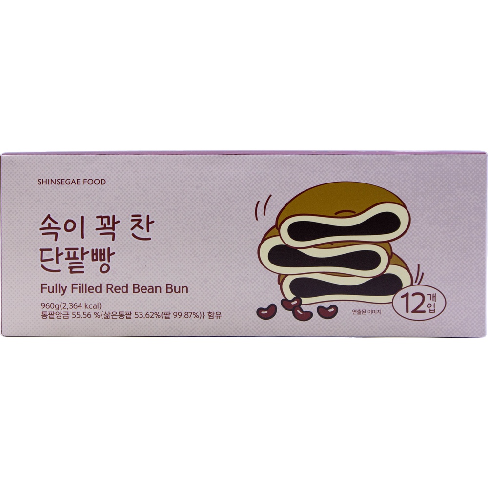 신세계푸드 속이 꽉 찬 단팥빵 80g