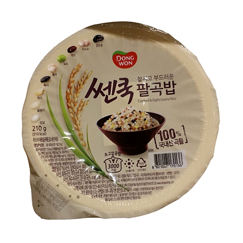 동원 쎈쿡 팔곡밥 210g