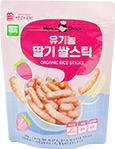 맛있는풍경 맘스초이스 유기농 딸기 쌀스틱 30g