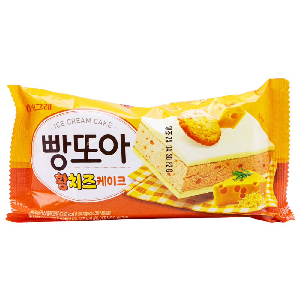 빙그레 빵또아 황치즈케이크 180mL