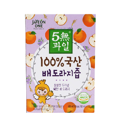 자연원 5무 과일 100% 국산 배도라지즙 100ml