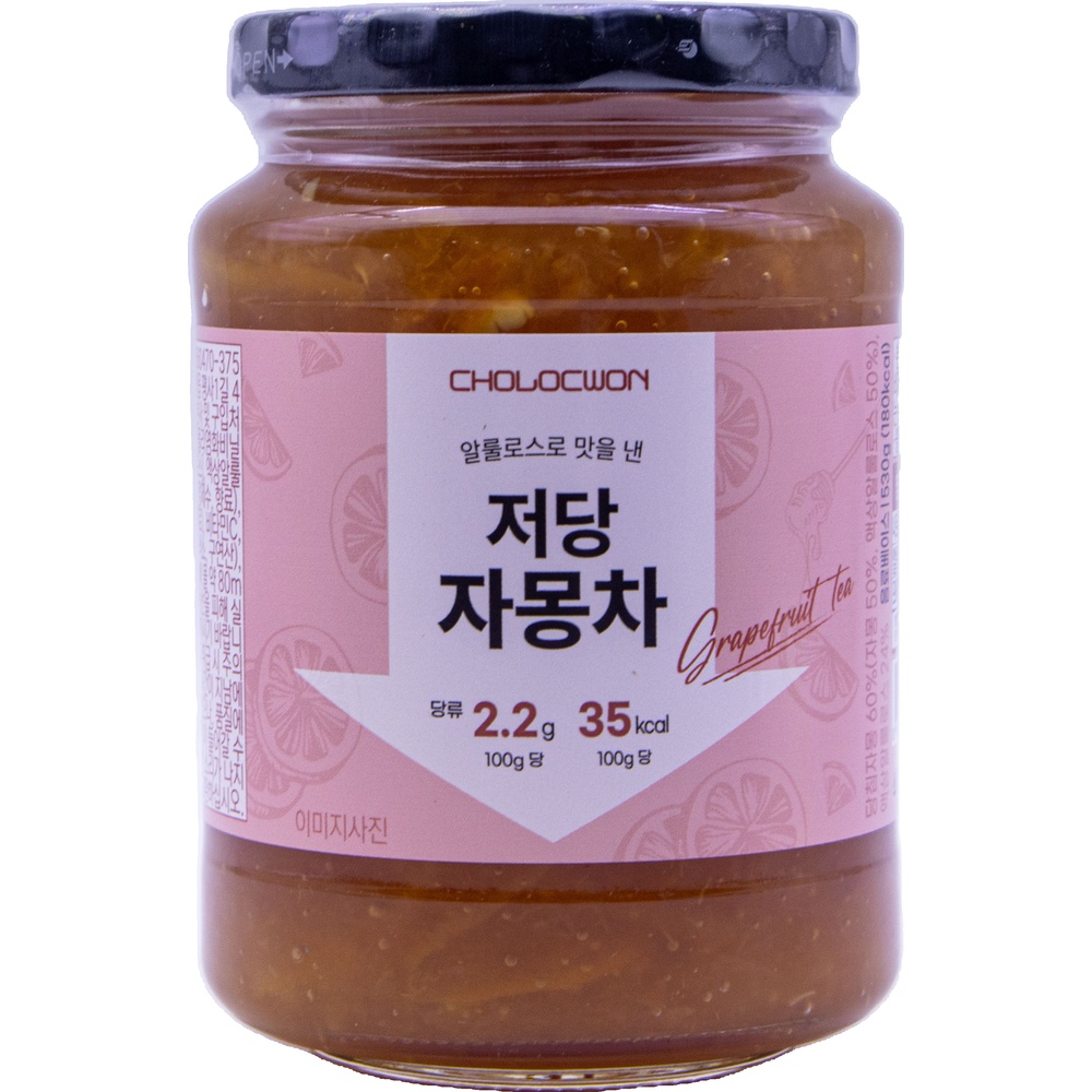 초록원 저당 자몽차 530g