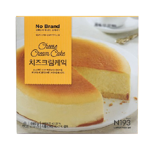 노브랜드 치즈크림케익 590g