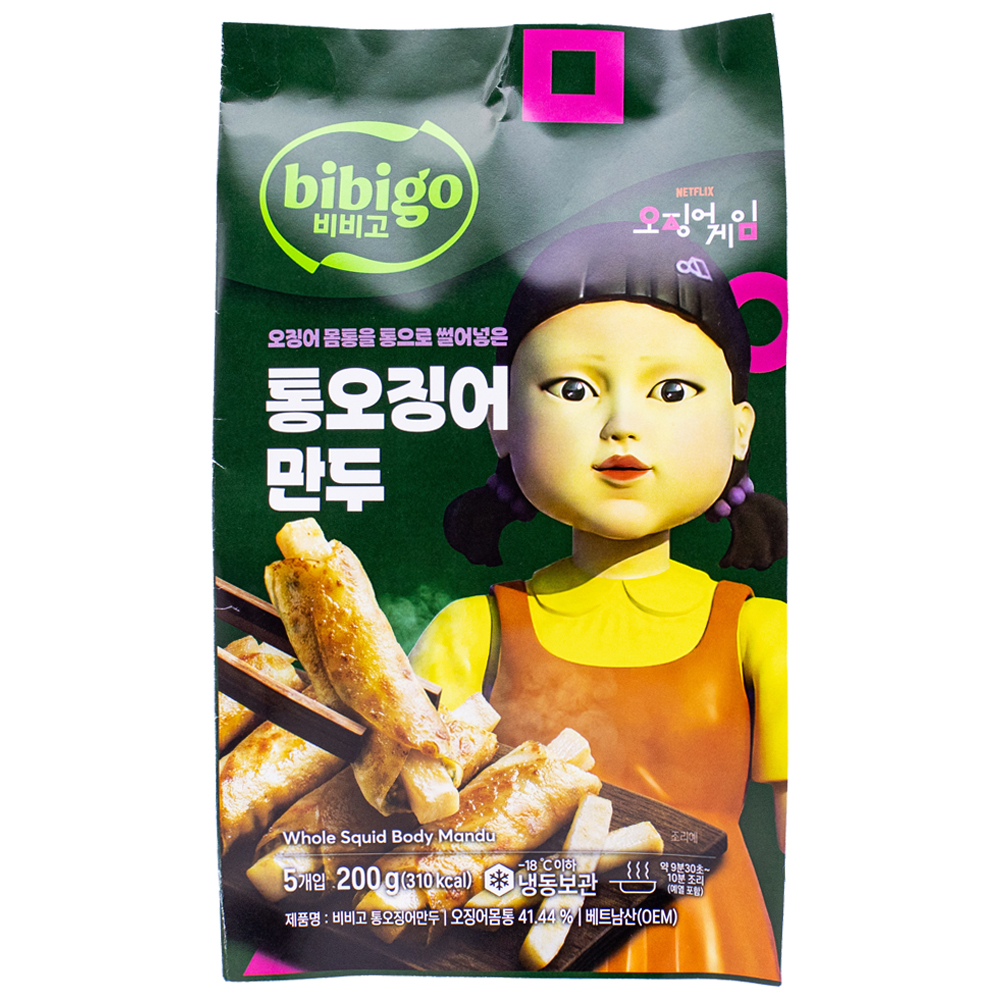 CJ 비비고 통오징어만두 200g