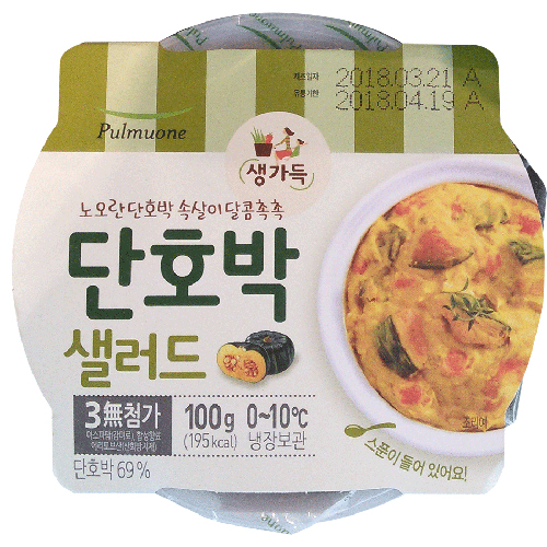 풀무원 생가득 단호박 샐러드 100g