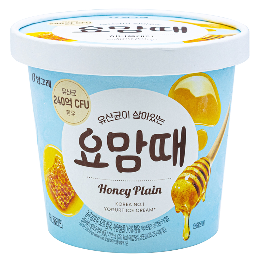 빙그레 요맘때 허니플레인 710mL
