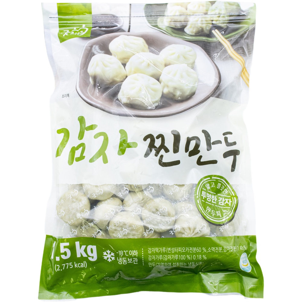 굿프랜즈 감자찐만두 1.5kg