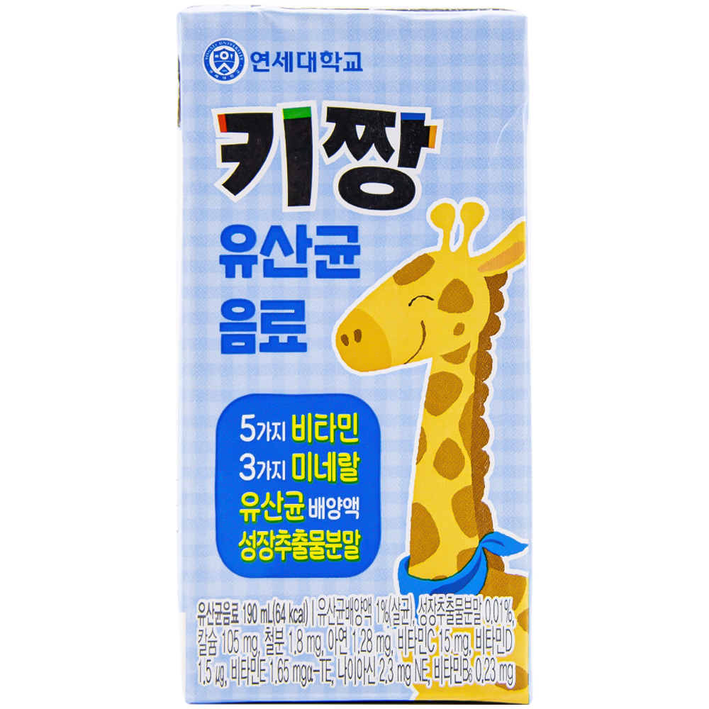 연세유업 키짱 유산균음료 190ml