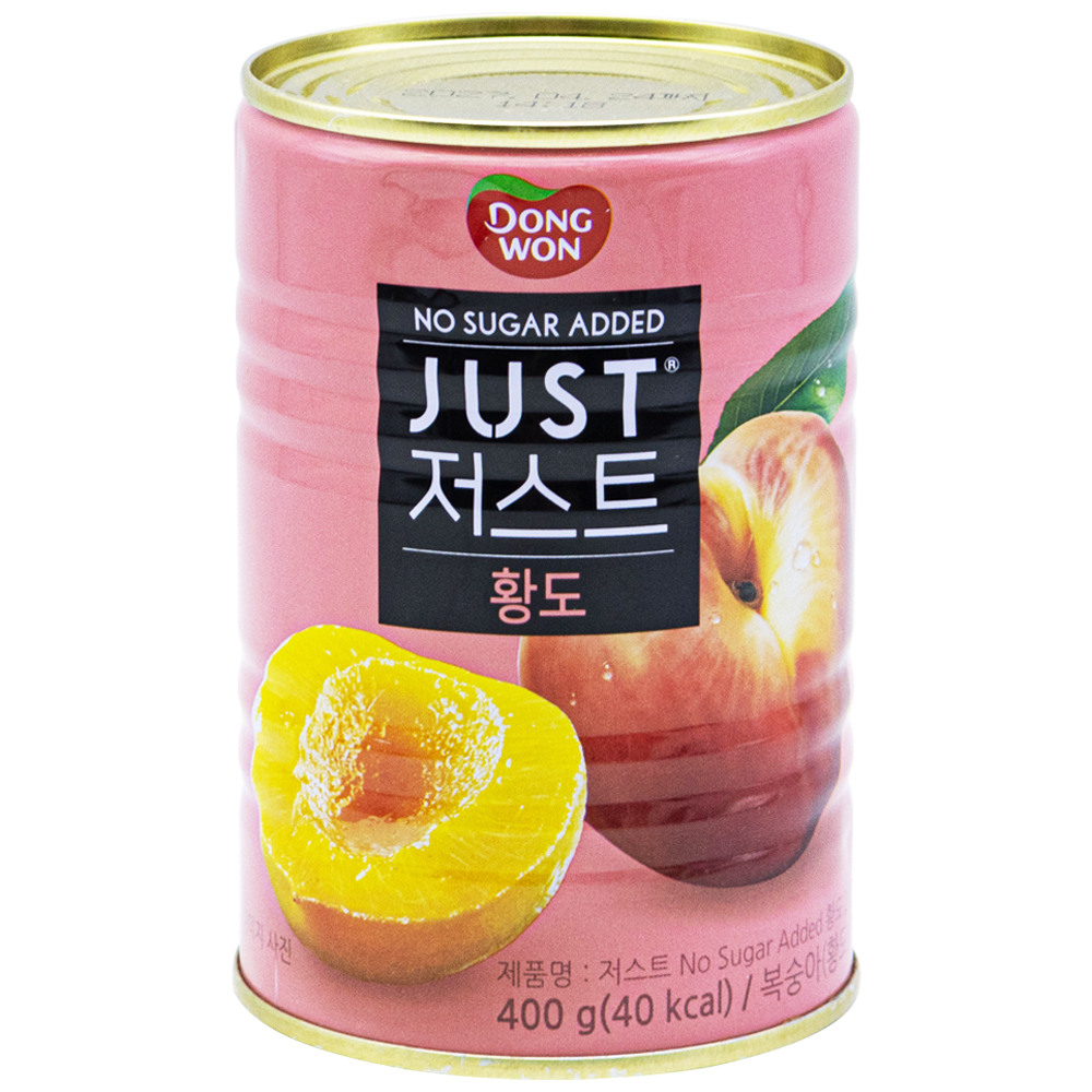 동원 저스트 노슈가 황도 2절 400g