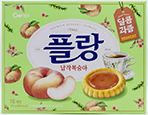 청우식품 플랑 납작복숭아 160g
