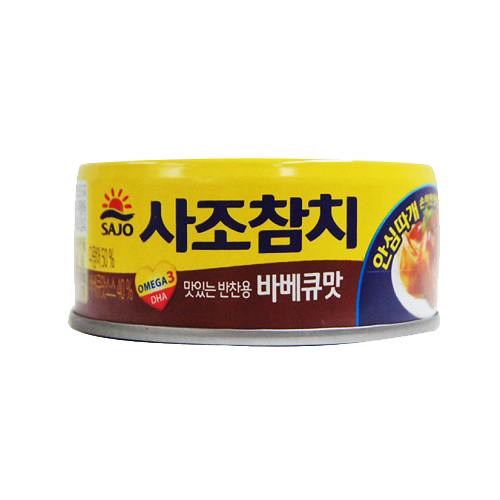 사조참치 바베큐맛 안심따개 100g